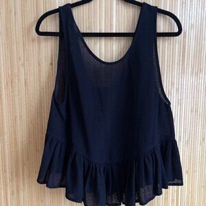 Creatures of Comfort Wool Tank Top Navy size S